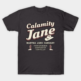 Calamity Jane - Martha Jane Cannary T-Shirt